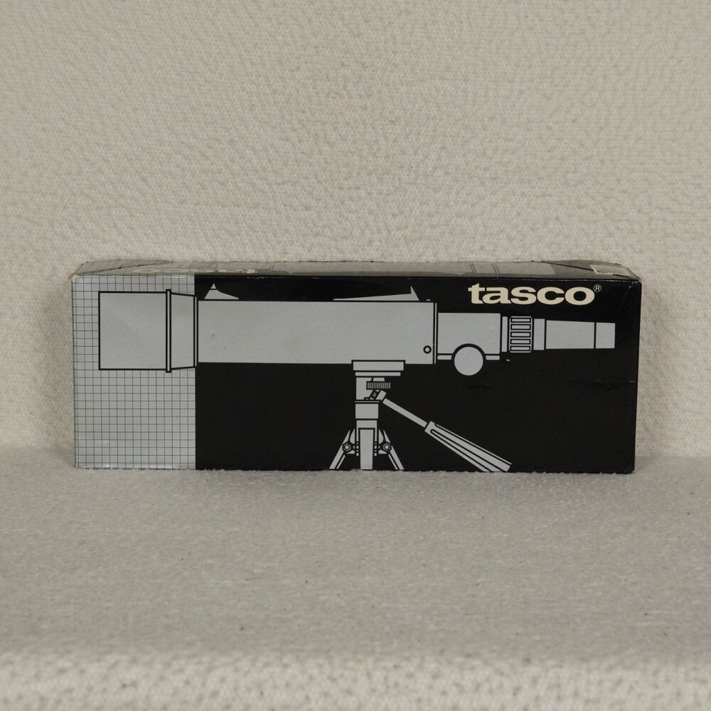 Vintage Tasco Spotting Scope with Tripod #20EB 15x-45x50mm Zoom Telescope Hunt
